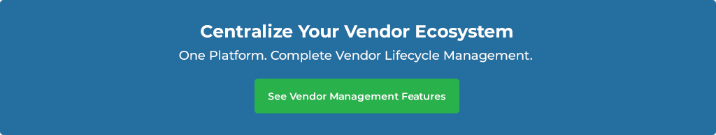 Centralize Your Vendor Ecosystem CTA